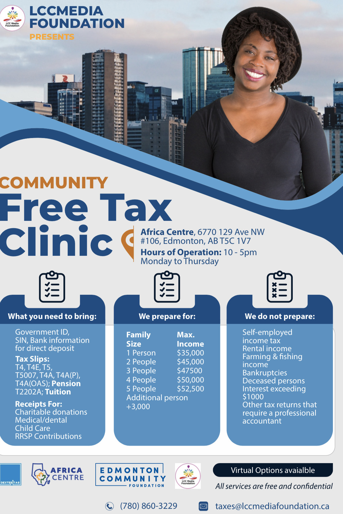 Community Free Tax Clinic | LCCMedia Foundation